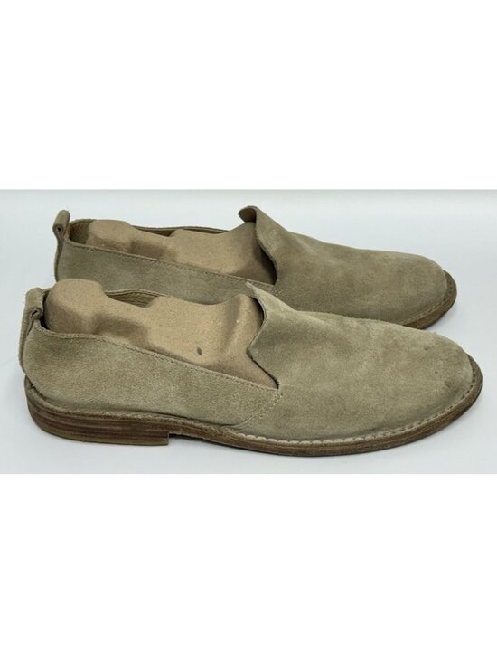 Astorflex Men’s Suede Loafers Sz 43 US 10 Beige Tan Travel Shoes Vera Pelle main image 6